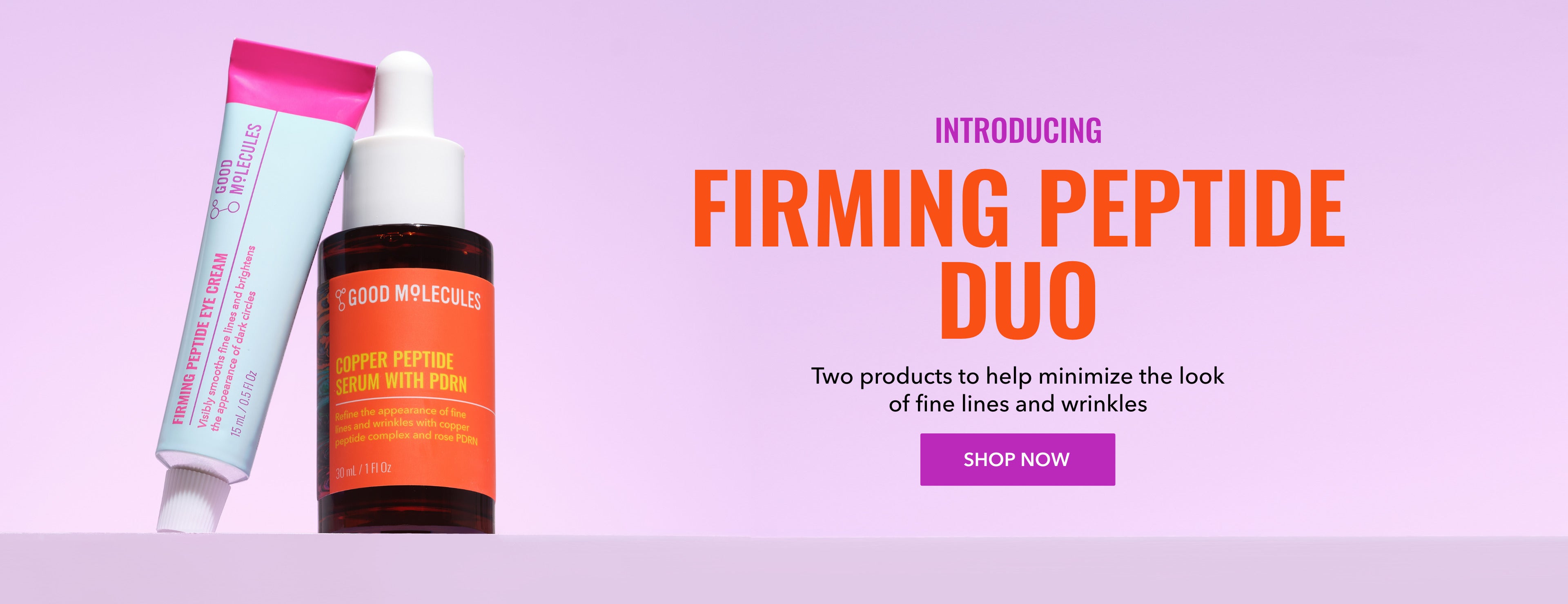 Introducing Firming Peptide Duo